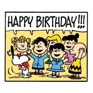 Snoopy Happy Birthday - Greeting Card